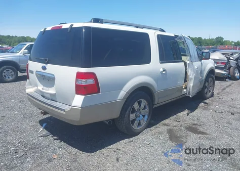 2008 Ford Expedition El Eddie Bauer из США, поврежденный, VIN 1FMFK18528LA29791